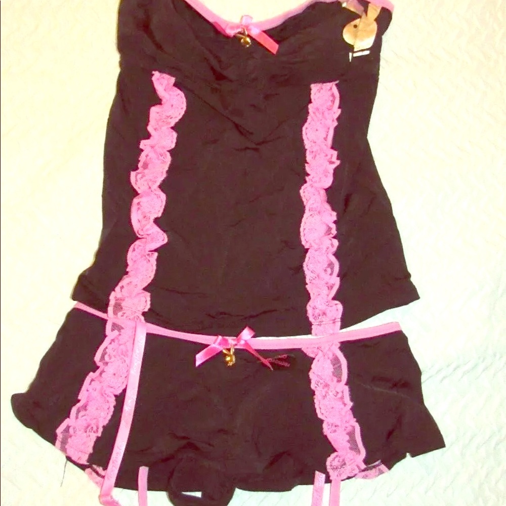 Playboy 2 piece lingerie outfit